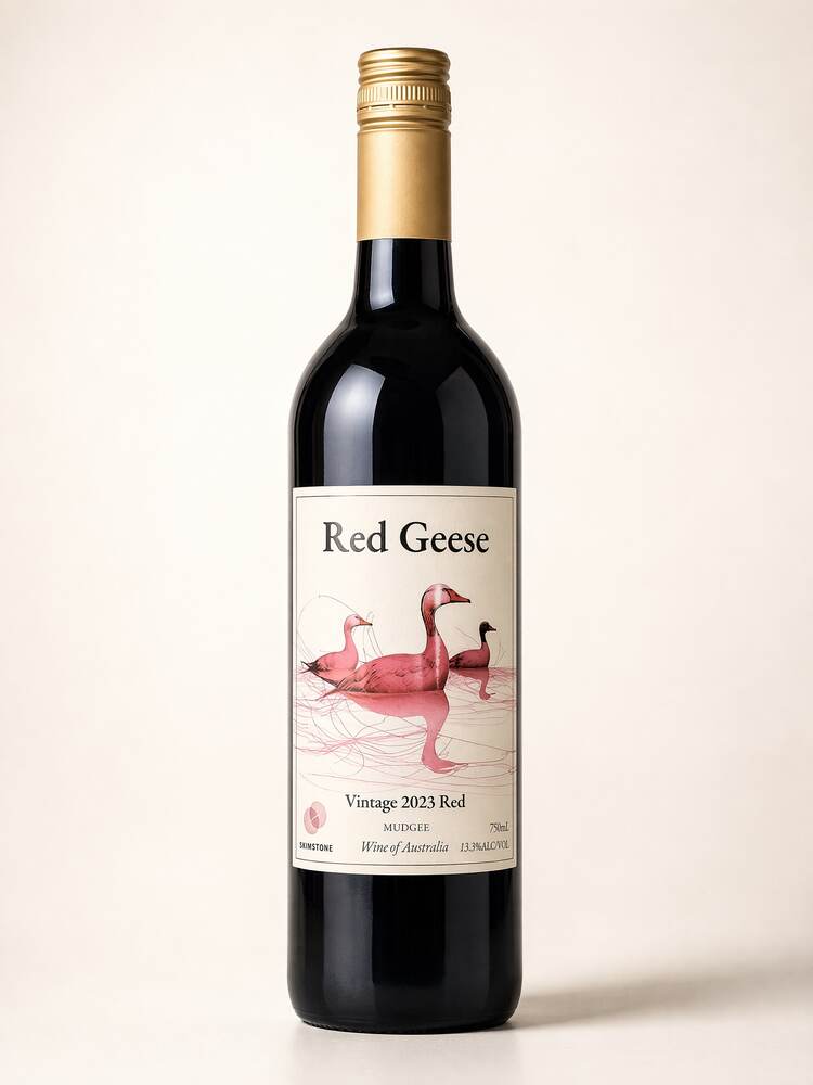 Red Geese